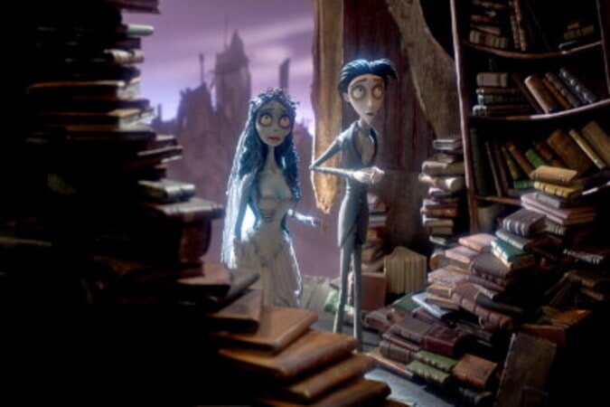 Escena de Corpse Bride
