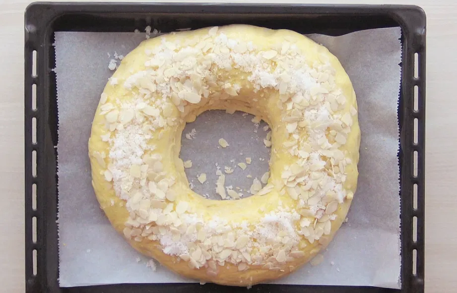 masa de roscón de reyes